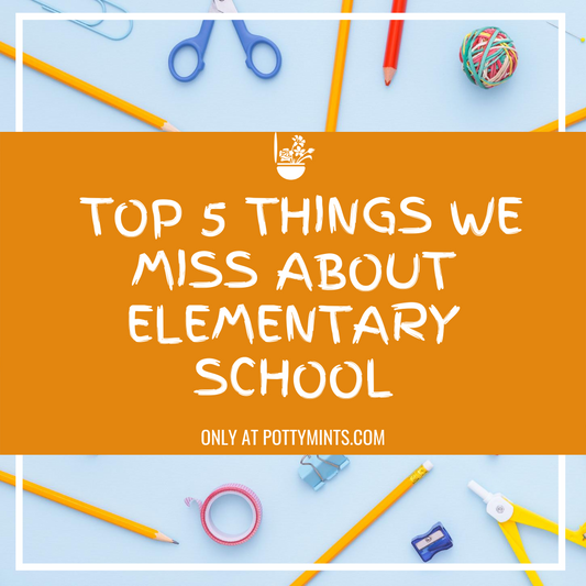POTTYMINTS: TOP 5 Things We Miss about Elementary School