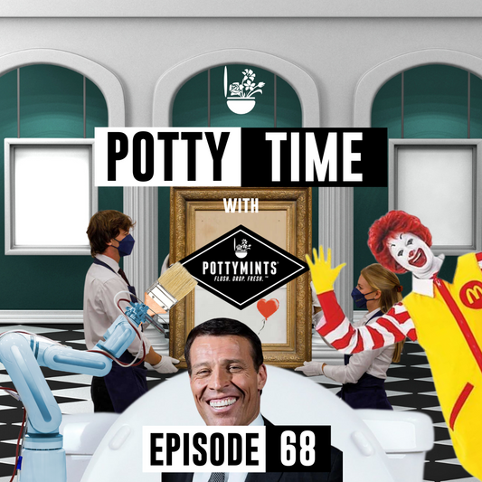 🦾🖼Banksy or Artificial Intelligence?!?🖼🦾| Potty Time with POTTYMINTS (Ep. 68)