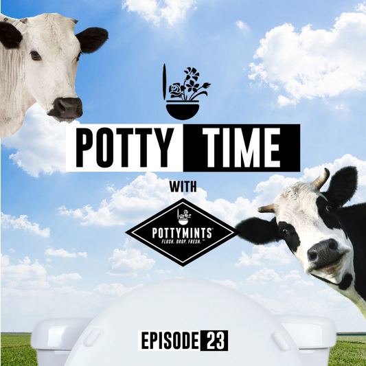 Potty-Trained Cows?!! - Potty Time with POTTYMINTS (Ep. 23)