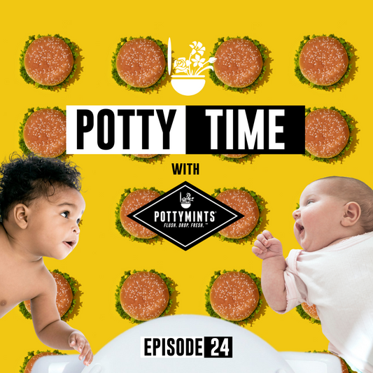 Labor Inducing Burger?!? - Potty Time with POTTYMINTS (Ep. 24)