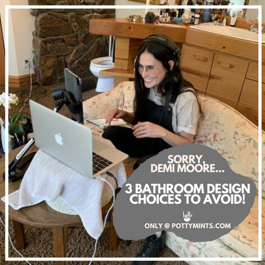 Sorry, Demi Moore! 3 Bathroom Design Choices to Avoid!