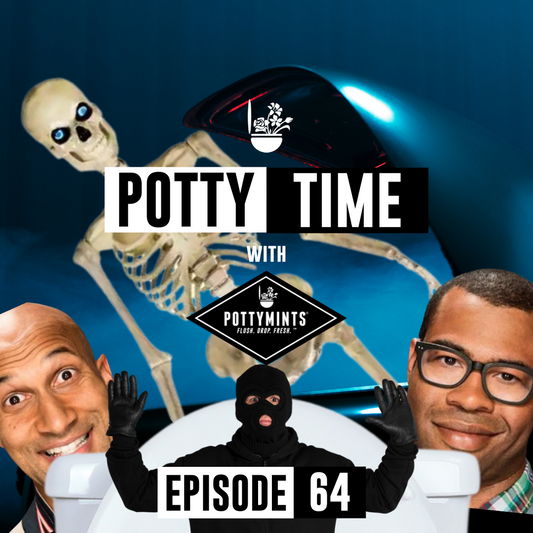 🚽🎃 Who Steals a 12-Foot Skeleton?!?🎃🚽| Potty Time with POTTYMINTS (Ep. 64)